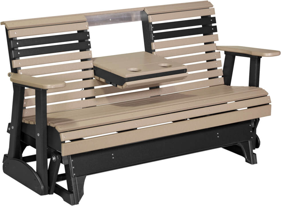 Luxcraft Poly Outdoor Glider Bench