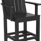 Luxcraft Poly Tall Adirondack Chair - Bar Height