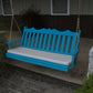 Amish A&L Furniture 5ft Royal Swing Pine Carribean  Blue