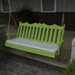 Amish A&L Furniture 5ft Royal Swing Pine Lime Green
