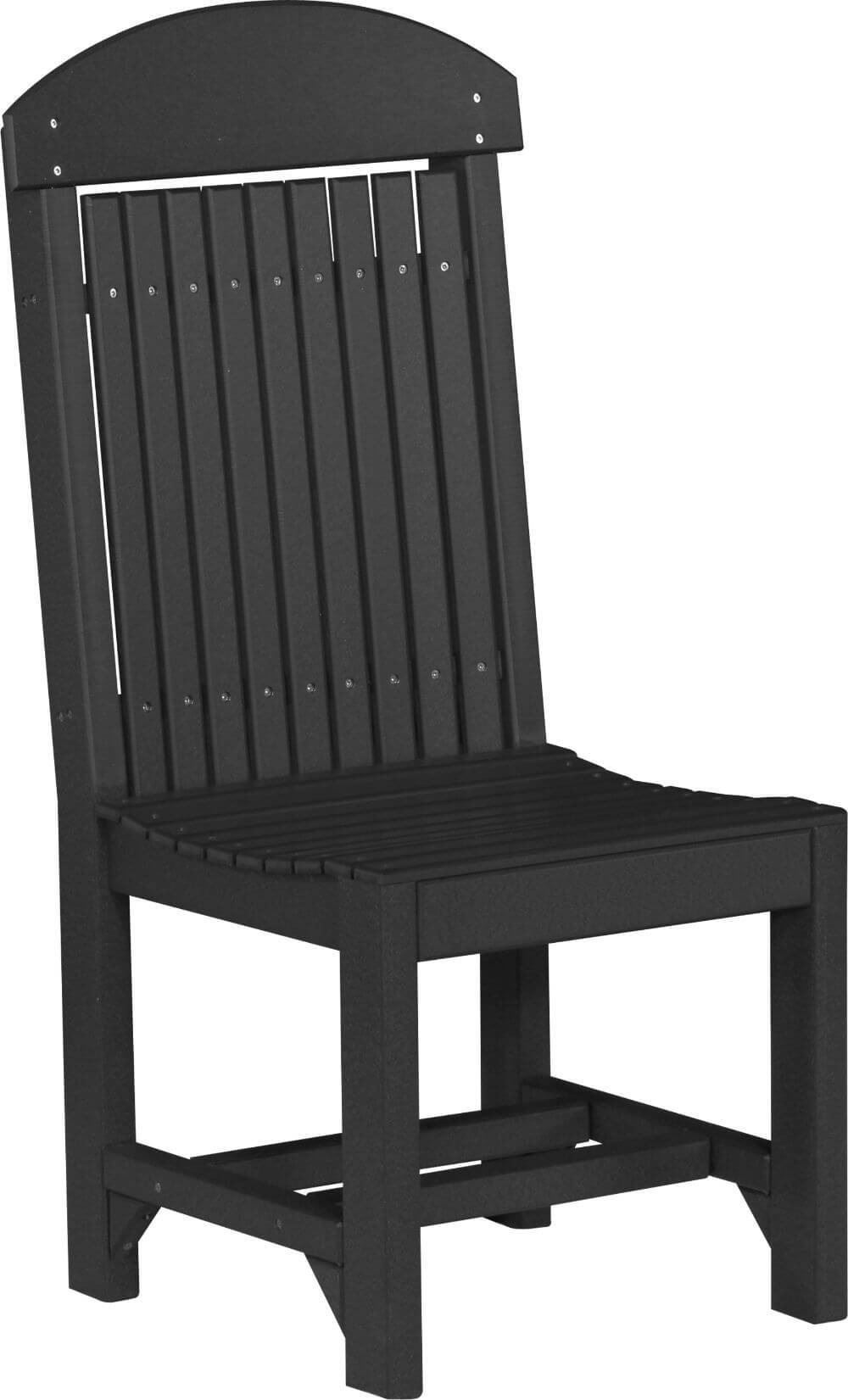Amish Luxcraft Poly Dining Chair (Black) 