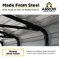 ARROW Metal Carport 12x20 Kit (CPHC122009)