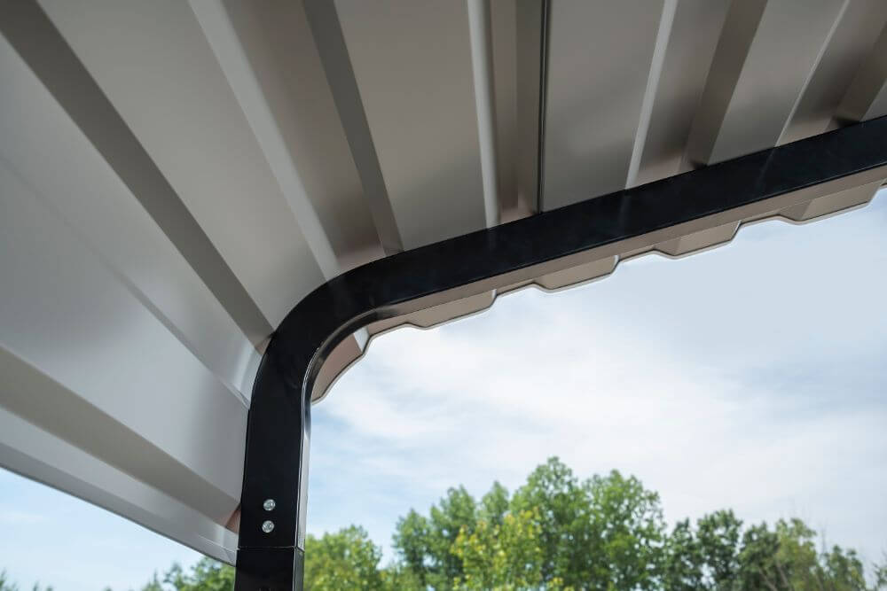 Arrow 12x20 Metal Carport Kit - Thumbnail 2