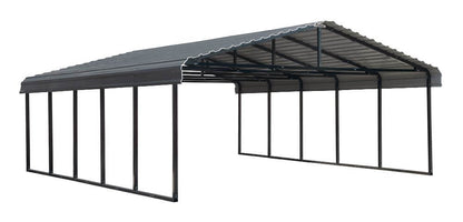 Arrow Carport Kit 20x24 Charcoal CPHC202407 