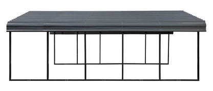 Arrow Carport Kit 20x24 Charcoal CPHC202407 