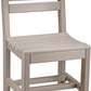 Amish Luxcraft Poly Island Side Chair - Dining Height