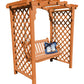 A&L Furniture 5' Jamesport Arbor and Swing Kit - Pressure Treated Pine - Amish Made