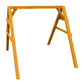A&L Furniture 4x4 6ft A-Frame Cedar Swing Stand (Hangers Included)