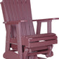Luxcraft Outdoor Swivel Glider Chair - Cherrywood