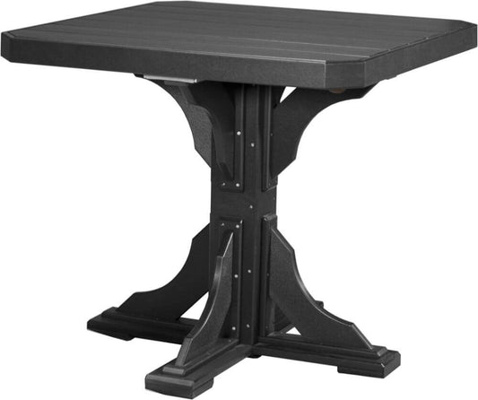 Luxcraft Poly Square Table 41" Counter Height (with umbrella hole)