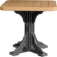 Luxcraft Poly Square Table 41" Counter Height (with umbrella hole)