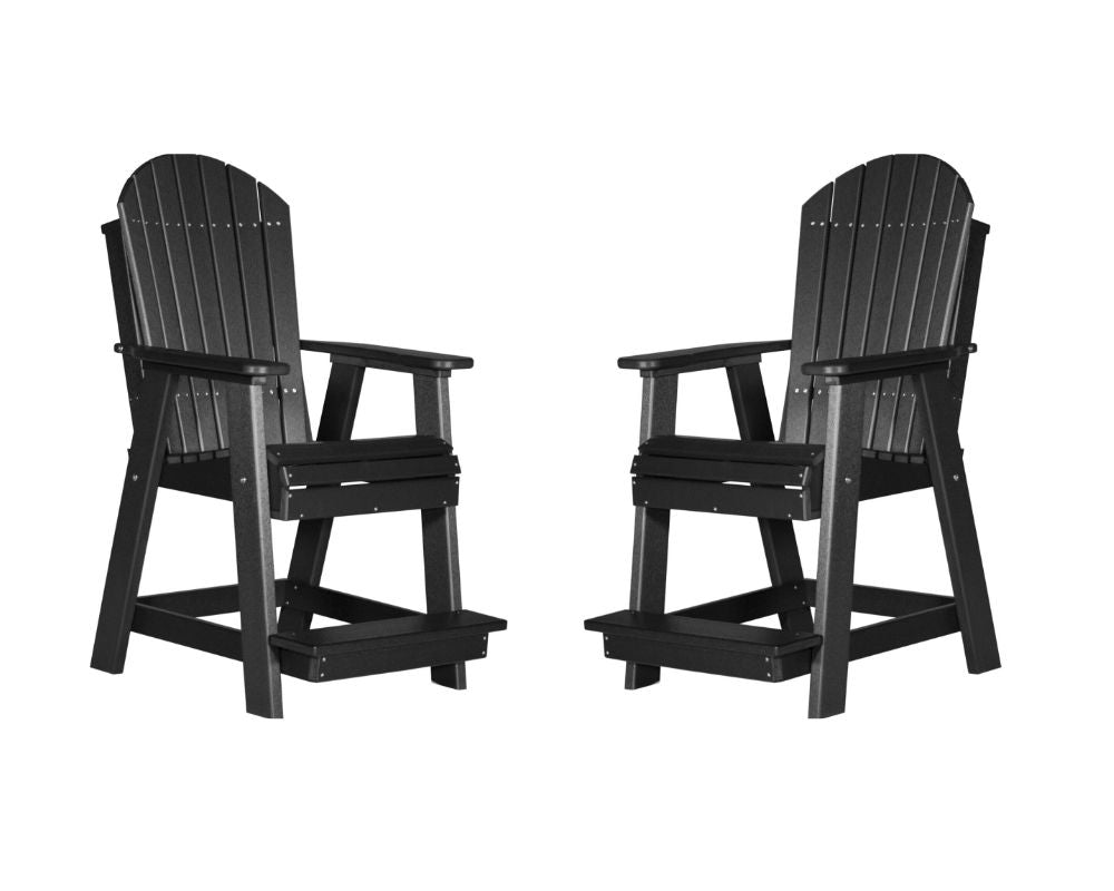 Luxcraft Adirondack Balcony Chair Set (2 Poly Chairs)