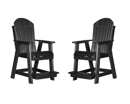 Luxcraft Adirondack Balcony Chair Set (2 Poly Chairs)