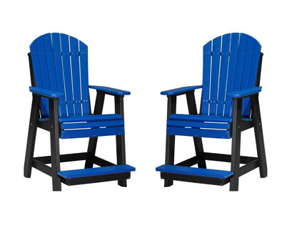 Luxcraft Adirondack Balcony Chair Set (2 Poly Chairs)