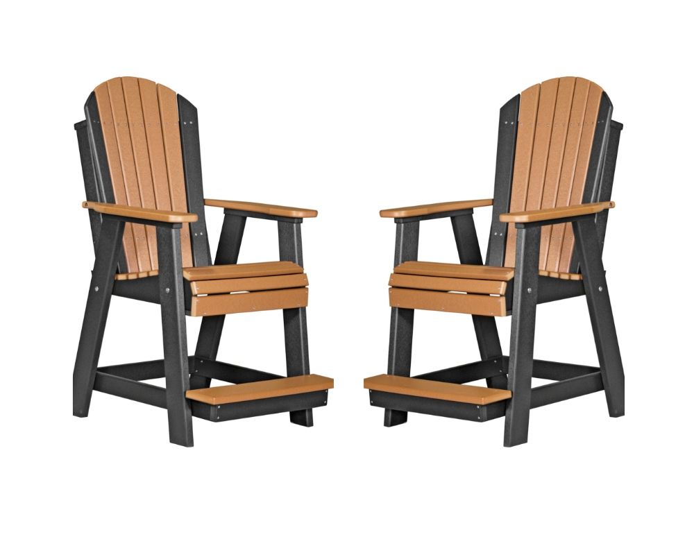 Luxcraft Adirondack Balcony Chair Set (2 Poly Chairs)