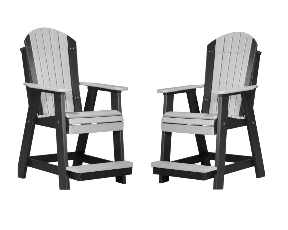 Luxcraft Adirondack Balcony Chair Set (2 Poly Chairs)