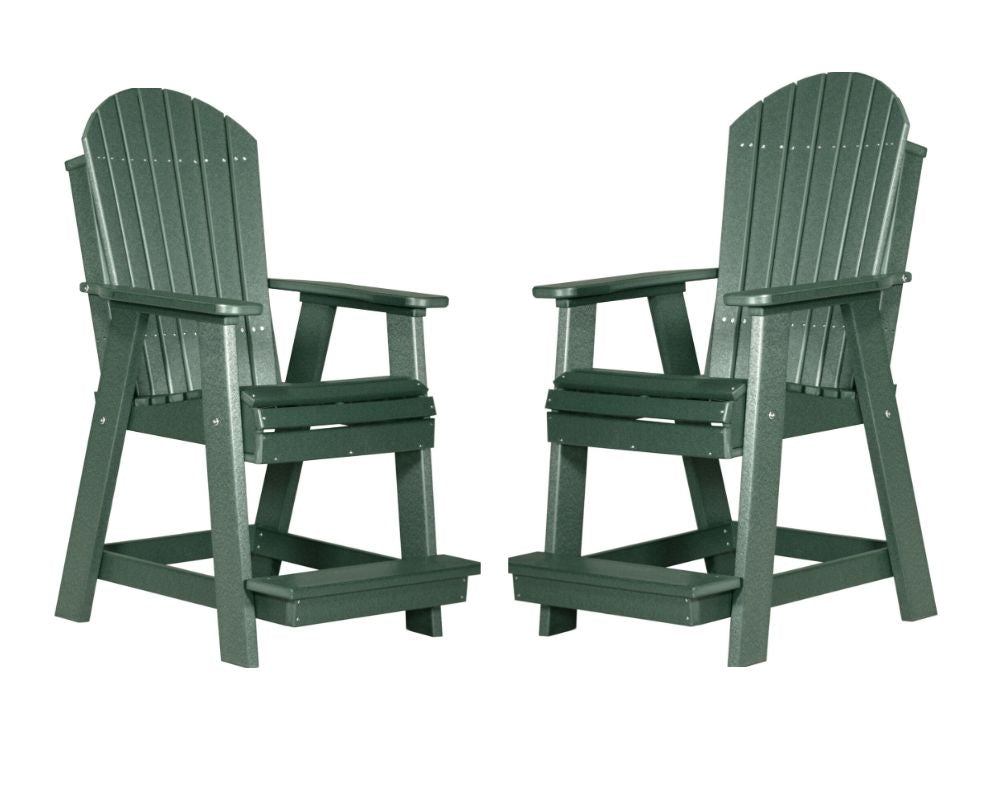 Luxcraft Adirondack Balcony Chair Set (2 Poly Chairs)