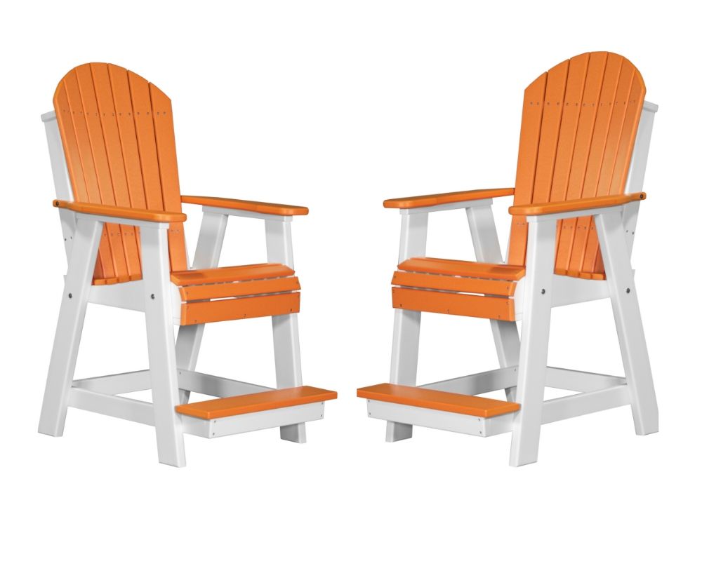 Luxcraft Adirondack Balcony Chair Set (2 Poly Chairs)