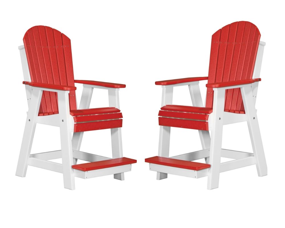 Luxcraft Adirondack Balcony Chair Set (2 Poly Chairs)