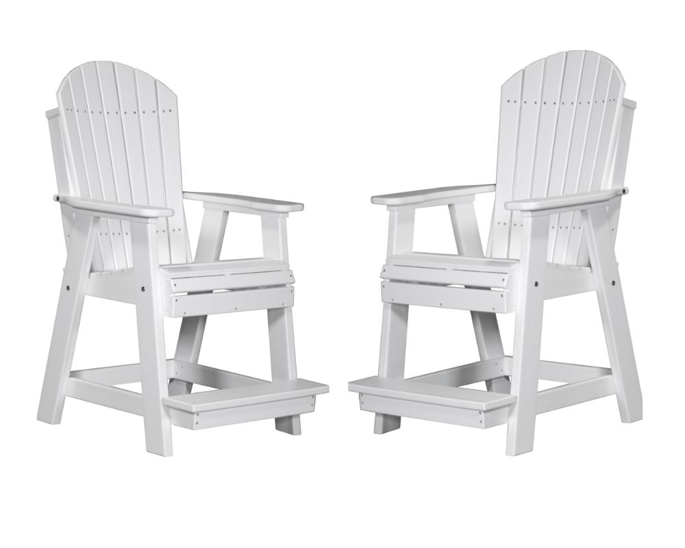 Luxcraft Adirondack Balcony Chair Set (2 Poly Chairs)