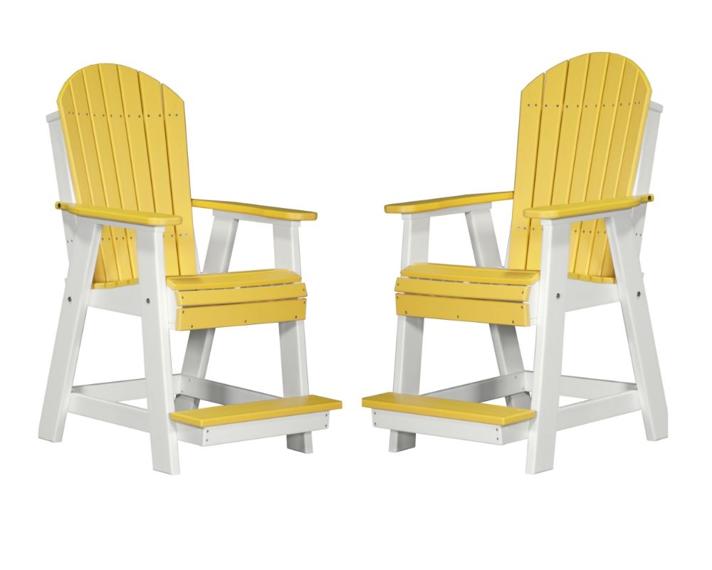 Luxcraft Adirondack Balcony Chair Set (2 Poly Chairs)