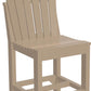 Luxcraft Poly Adirondack Side Chair - Counter Height