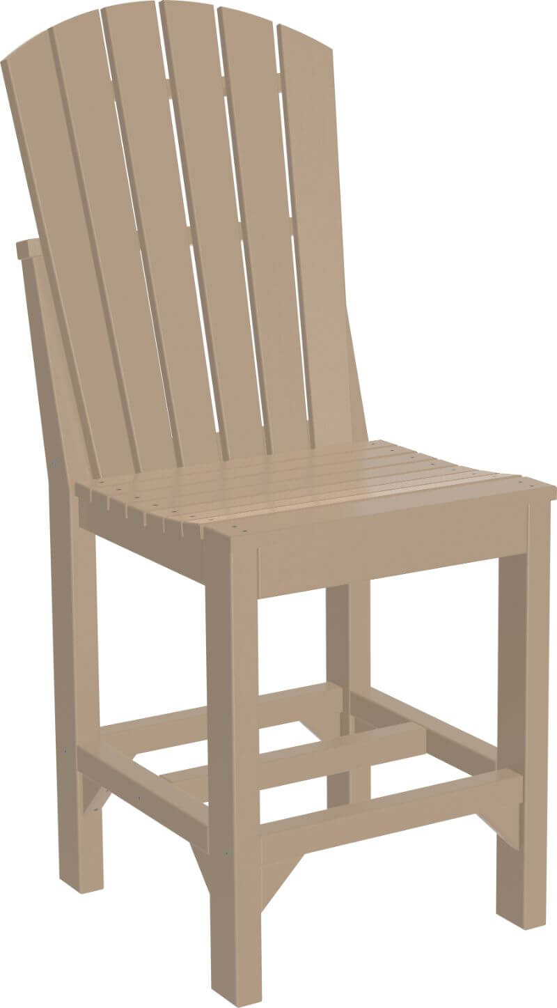 Luxcraft Poly Adirondack Side Chair - Counter Height