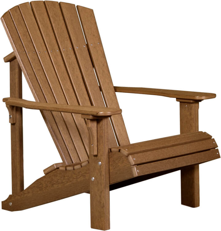 Luxcraft Poly Deluxe Adirondack Chair Antique Mahogany