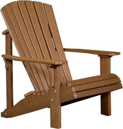 Luxcraft Poly Deluxe Adirondack Chair Antique Mahogany