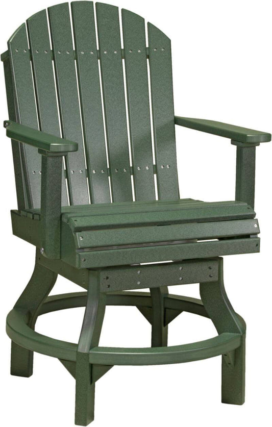 Luxcraft Poly Adirondack Swivel Chair - Counter Height