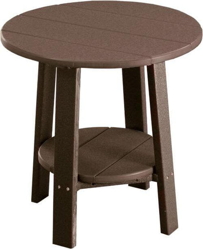 Luxcraft Poly Deluxe End 22" Table