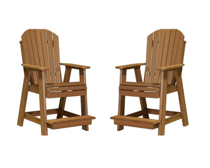 Luxcraft Adirondack Balcony Chair Set (2 Poly Chairs)