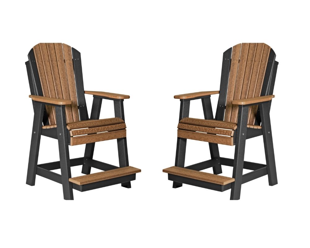 Luxcraft Adirondack Balcony Chair Set (2 Poly Chairs)