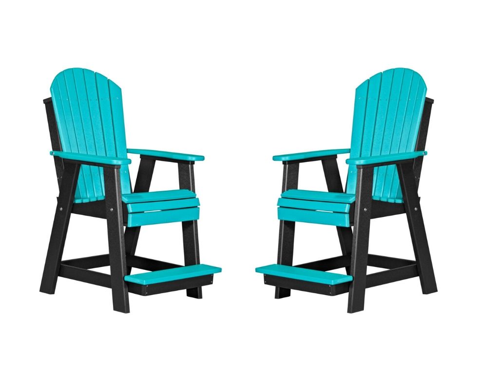 Luxcraft Adirondack Balcony Chair Set (2 Poly Chairs)