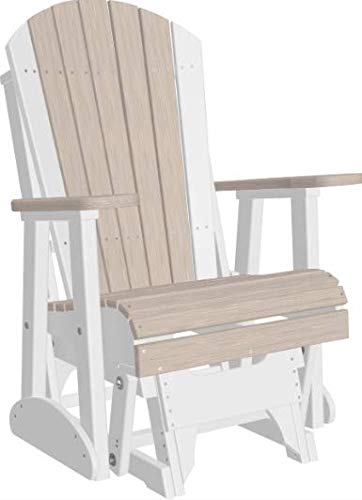 Luxcraft Adirondack  Glider Chair - Birch White