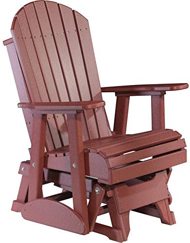 Luxcraft Adirondack  Glider Chair - Cherrywood